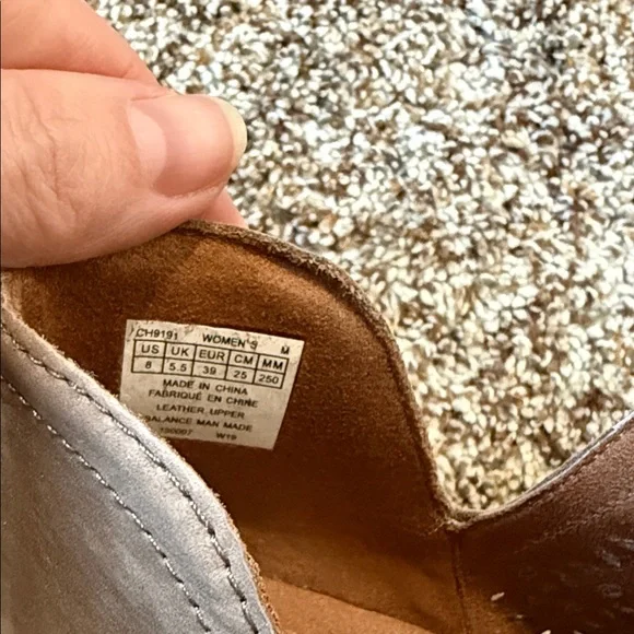 Cobb Hill by New Balance Beige Perforated Clogs - Picture 3 of 7